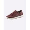 Sneaker ANDREA CONTI, Damen, Gr. 40, rot (burgund), Leder, Rindsleder, Glattleder, modisch, Schuhe