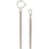 Taschenuhrenkette REGENT "P-47", silber (silberfarben), Schmuck-Wechselteile, DamenB:5mm L:30cm, Messing, Damen, Herren, unsisex, ideal auch als Geschenk, Schmuck Uhrenarmband, B:5mm L:30cm