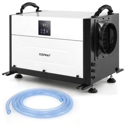 Costway 192 Pint Crawl Space Dehumidifier Commercial Dehumidifier with - See Details
