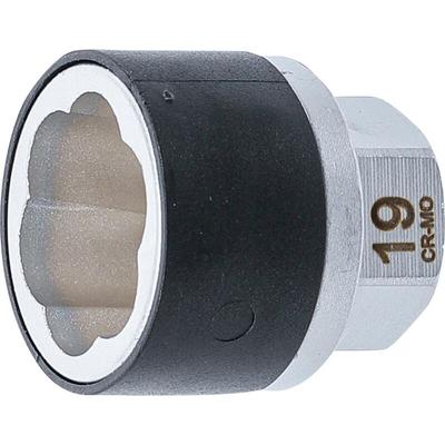 Spiral-Profil-Steckschlüssel-Einsatz / Schraubenausdreher Antrieb Außensechskant 19 mm sw 19 mm Image