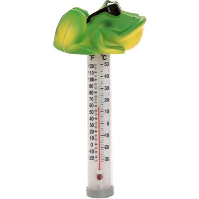 Pool Schwimmthermometer Frosch mit Sonnenbrille