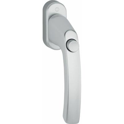 HOPPE Fenstergriff LIÈGE - Druckknopf, Vierkant 7 x 37 mm, Alu silber eloxiert Image