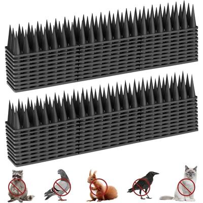 Taubenabwehr-Spikes, 5,7 m, Taubenabwehr für Balkon, Taubenabwehr-Spikes aus Kunststoff, Abwehr von Image