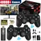 4K HD K8 Gamepad 64G Retro Video Game Console 40000+ Game 40+ Emulator Dual Wireless 2.4G Controller Retro Console Kids Gift Gam