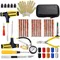 Kit di riparazione pneumatici per auto e moto Strumenti per punture per puntura di emergenza per puntura di pneumatici per strisce di pneumatici Kit di strumenti di riparazione per colla per