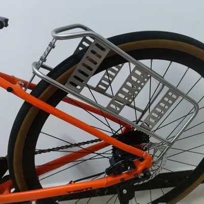 Gravel Bicycle Luggage Rack, 700C Rear Rack, Vintage Bike Rack, Double Expansion Bracket, SUS, MTB Side Luggage Carrier