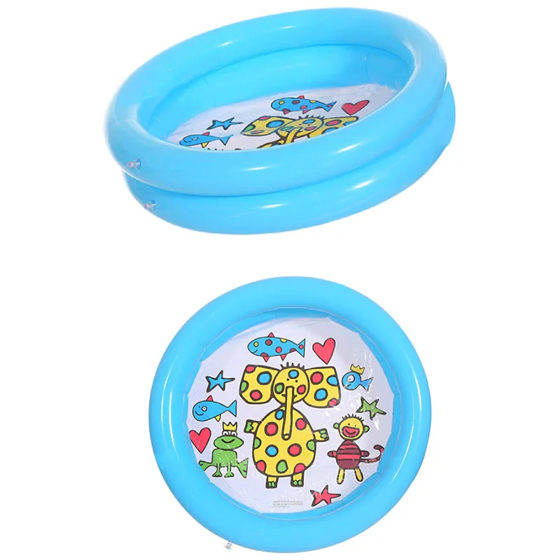 Verdicktes Baby-Schwimmbecken, Ozean-Ballbecken, Wasserspielspielzeugbecken für den Innenbereich, aufblasbares Rundbecken für Kinder Image
