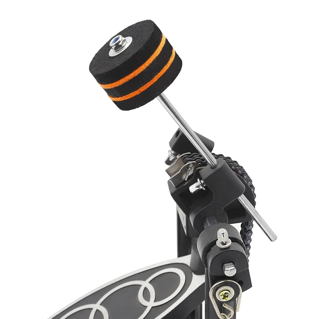 SLADE Drum Set Fuß Pedal Beater Kopf Percussion Zubehör Bass Drum Filz Hammer Kopf Pad Instrument Ersatzteile Image