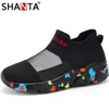 Frauen vulkan isierte Schuhe atmungsaktive Mesh Walking Socken Schuhe weiße Turnschuhe Frauen Tenis Feminino Damen flach plus Größe 35-46