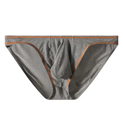 Männer Unterwäsche Briefs Shorts Homme Viskose Eis Seide Panites Mann Niedrige Taille U Konvexen Beutel Unterhose Männlichen Cueca Calzoncillo M-XXL