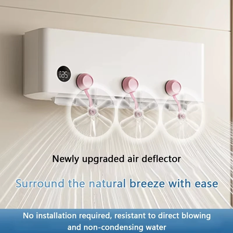 Klimaanlage, wiederaufladbarer Handventilator, niedliches Design, tragbar und mehrere Szenarien und geeigneter Windschutz für Hängemaschinen Image