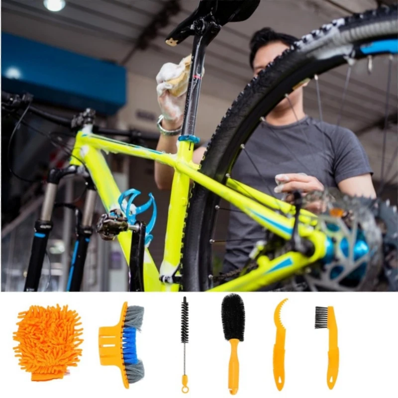 Bicycle Chain Washer Cycle Cleaning Brush Brushes Bike Chain Brush Bike Chain Washer Cleaning Tools Bike Accessories Cleaner