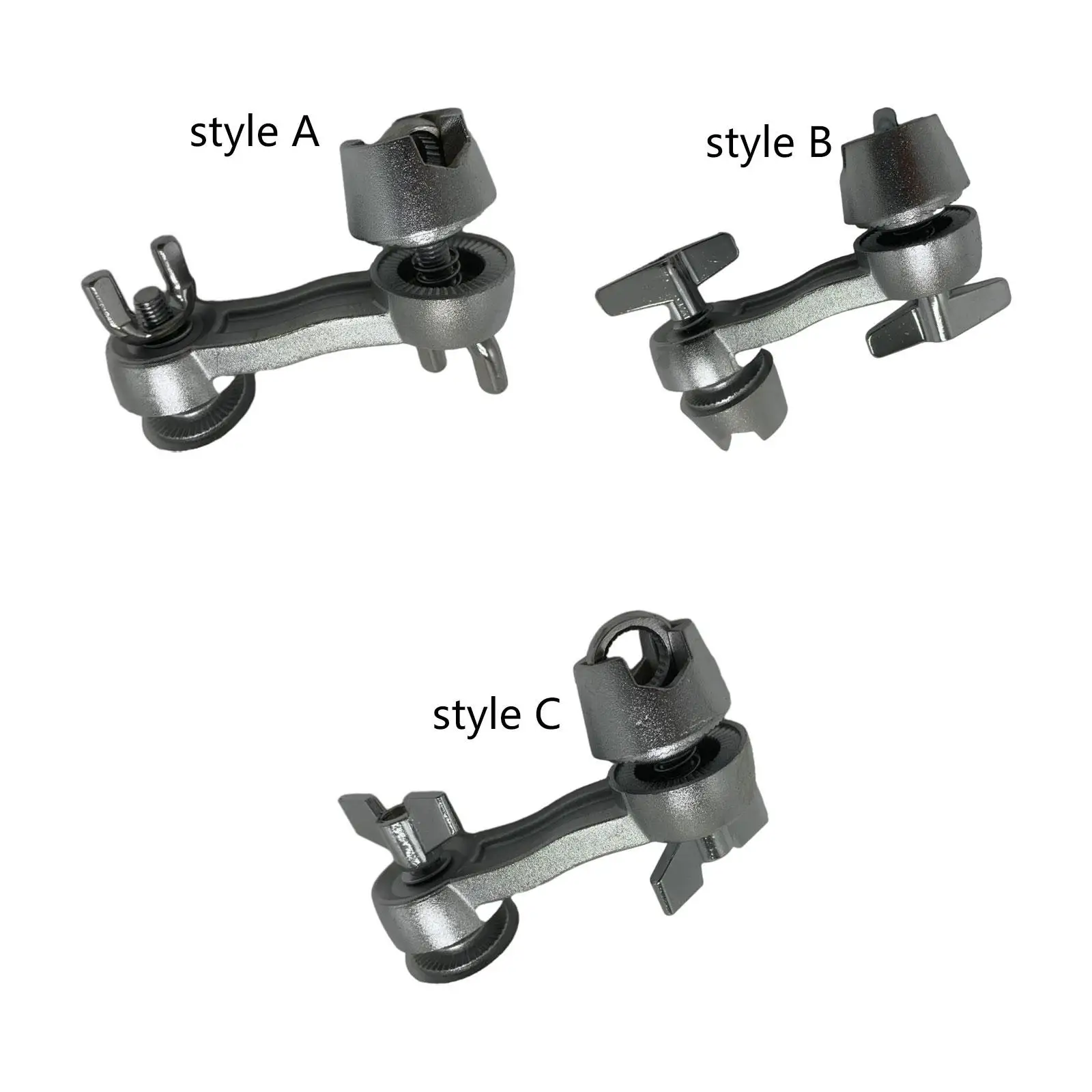 Trommel Verlängerung Ständer Klemme Metall Erweiterte Becken Halter Clip Hardware Universal für Becken Trommel Percussion Instrument Zubehör Image