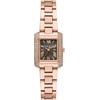 Quarzuhr MICHAEL KORS "PETITE EMERY", gold (roségoldfarben), Armbanduhren, Damen, Armbanduhr, Damenuhr, Edelstahlarmband, analog, Glassteine