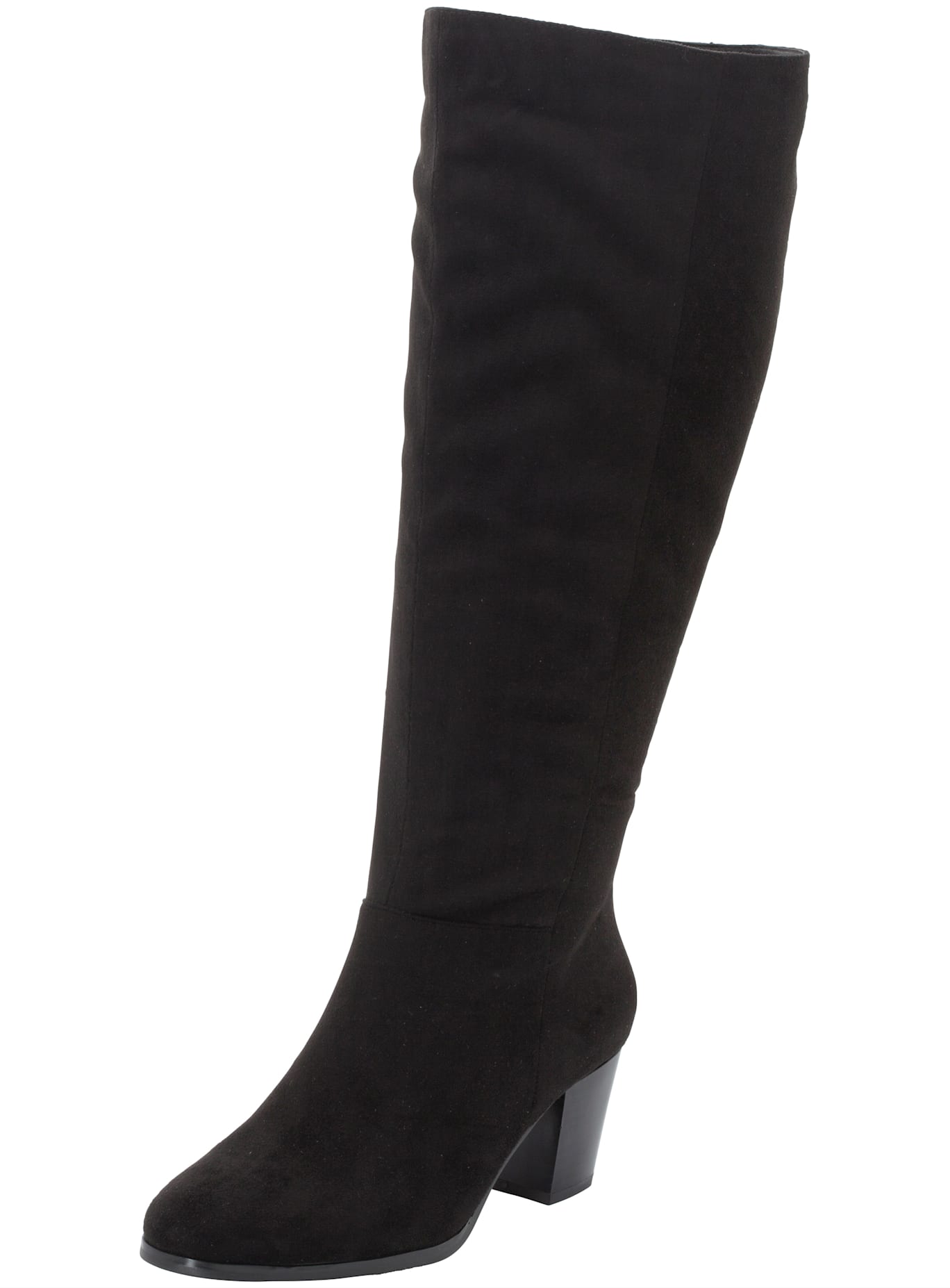 Weitschaftstiefel SHEEGO, Damen, Gr. 41, XXL-Schaft, schwarz, Lederimitat, Polyester, Schuhe Weitschaftstiefel