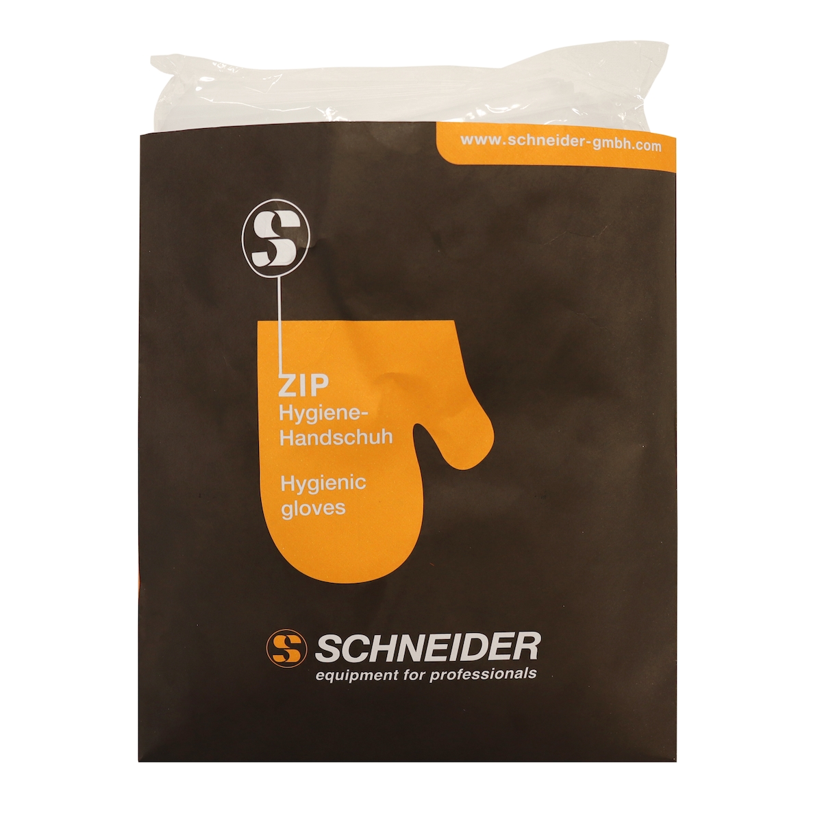 Schneider - ZIP-Hygiene Handschuh, LDPE, 50 Stück ohne Clip, 750 Stück im Großkarton Image