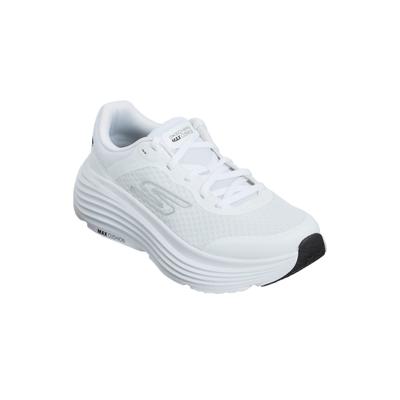 Women's The Max Cushioning Endeavour Walking Shoe by Skechers in White (Size 10 M)