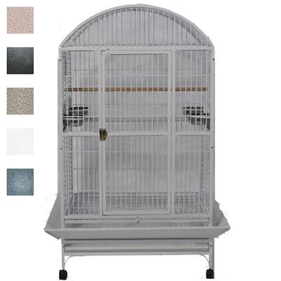 A&E Cage Company Black Palace Dometop X-Large Bird Cage, 36" L X 28" W X 65" H