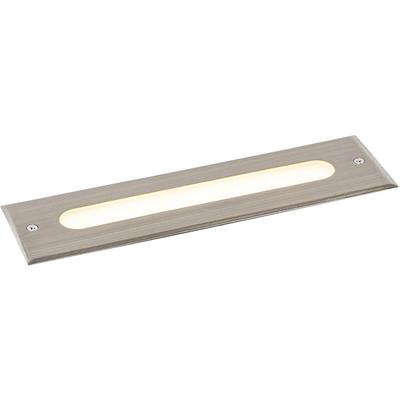 Moderner Bodenstrahler Stahl 30 cm inkl. led IP65 - Eline Image