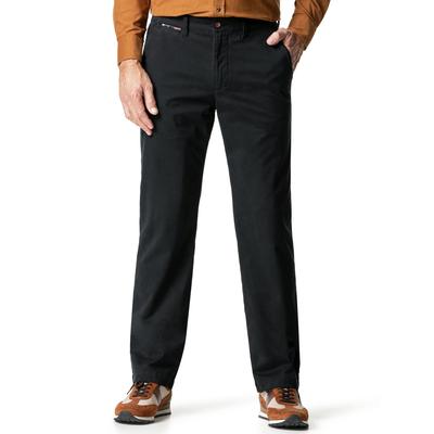Walbusch Herren Bügelfrei-Thermo Chino Hose Schwarz Image