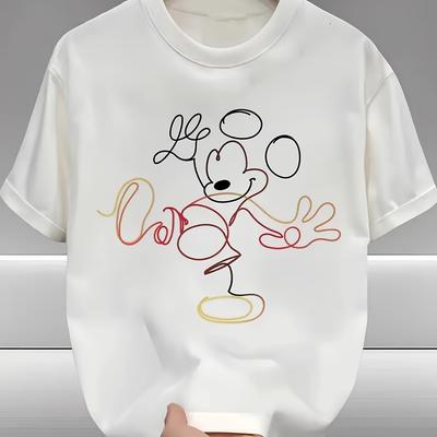 TEMU Unisex Short-sleeve T-shirt| Streetwear Style | Breathable & Cool | Summer Image