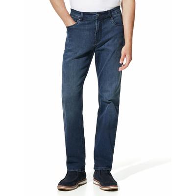 Walbusch Herren Jeanshose Sattlerstich Blau Image