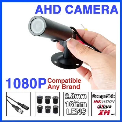 Wasserdichte IP66-Metallkugel-CCTV-KAMERA mit Halterung UK Hot-Sales 2,8 mm 8 mm 16 mm Mini HD AHD 1080P 2,0 MP Micro Small Security