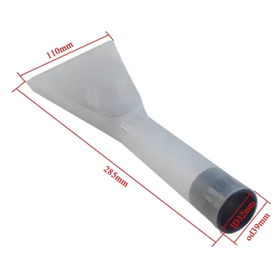 Universal ID35mm Wet Dry Vacuum Cleaner Carpet Upholstery Brush Attachment for Efficient Seat Washing and Water Nozzle Compatibi
