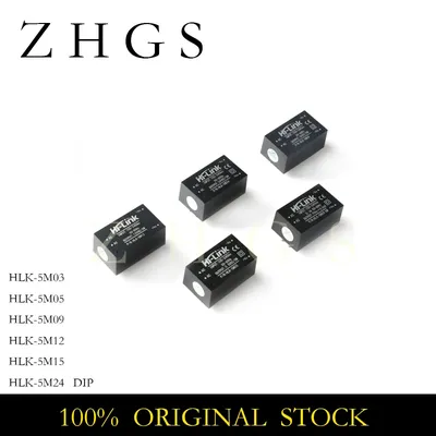2pcs 100% New HLK-5M03 HLK-5M05 HLK-5M09 HLK-5M12 HLK-5M15 HLK-5M24 HLK 5M03 5M05 5M09 5M12 5M15 5M24 In Stock Wholesale Image