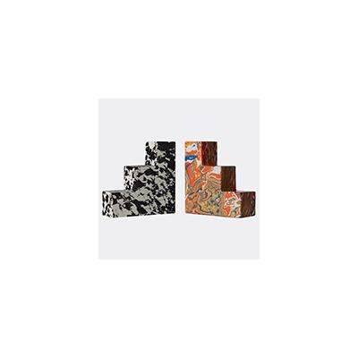 Tom Dixon 'swirl' Stepped Bookends, Set Of Two