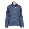 Hackett London Herren Hemd, Gr. 52, blau, Baumwolle