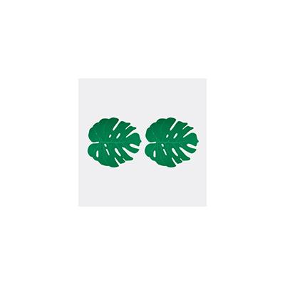 AQUAZZURA CASA 'florida Leaf' Placemat, Set Of Two