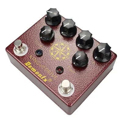 Demonfx King of Tone Overdrive Stomp Analog Based on Analog Man Effect King of Drive Guitar Effect Pedal Accessories KXH