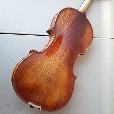 Antonio Stradivarius Handmade natural tiger patterned maple violin 4/4 바이올린 ك Violin beginner professional Musical Instruments