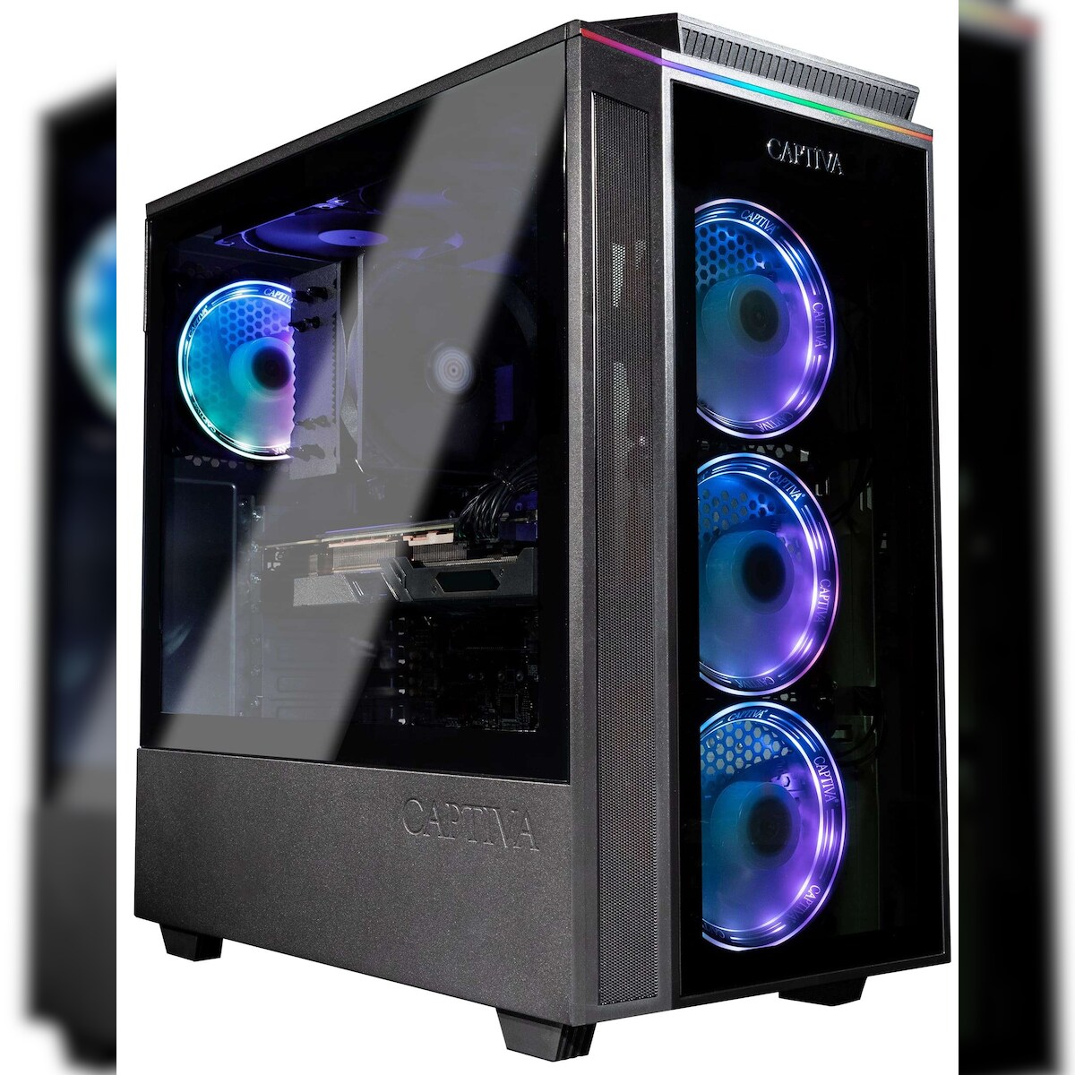 Captiva PC Highend Gaming R90-991 (Ryzen 5 7600X/RTX5080 16GB GDDR7/SSD 2TB/32GB/WLAN/Windows 11 Home 64-bit) Image