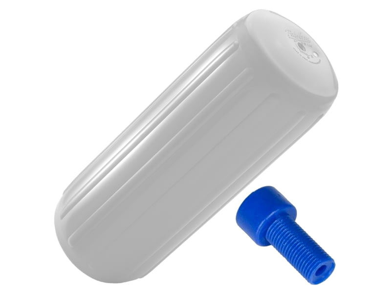 Polyform U.S. HTM-3 Fender 10.5in x 27in - White w/Adapter HTM-3-WHITE