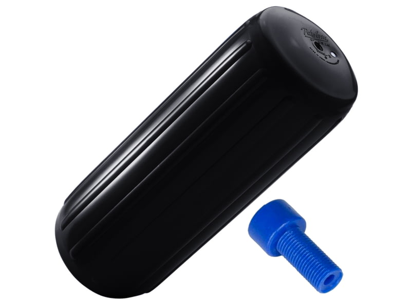 Polyform U.S. HTM-3 Fender 10.5in x 27in - Black w/Adapter HTM-3-BLACK