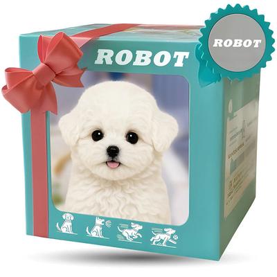 Robot Dog My Realistic Robot Puppy Interactive Puppy Toy That Walks Barks Wags Tail Plush Pet Dog For Kids Adults Realistic Robotic Dog Toy Gift That Acts Like A Real Puppy