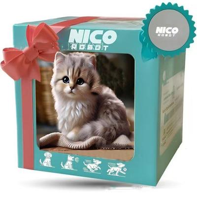 Robot Cat My Realistic Robot Kitten Interactive Kitty Toy That Walks Barks Wags Tail Plush Pet Cat For Kids Adults Realistic Robotic Cat Toy Gift That Acts Like A Real Cat