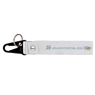 Milano Cortina 2026 Olympia-Schlüsselanhänger aus Stoff Image