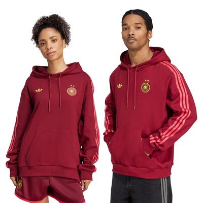 Germany adidas Travel Hoodie - Burgunderrot - Unisex Image