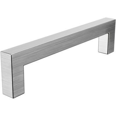 Schubladengriff Edelstahl Möbelgriff 352mm matt gebürstet 14x14mm Griffleiste Image