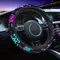 37-38 housse de volant de voiture Jinx Arcane jeu tresse sur la couverture de volant décoration automatique accessoires de volant