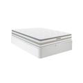 Set 140x190cm Rete vano Bianco + Materasso molle insac. e topper integrato sp.29cm - CANTERBURY di YSMÉE