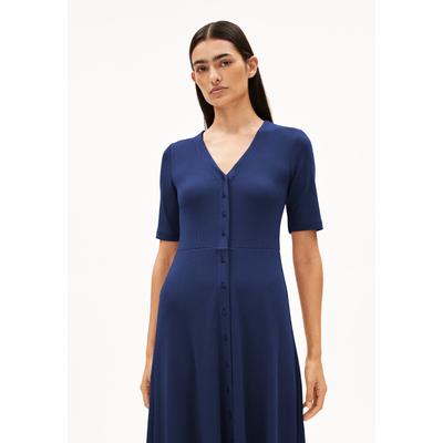 ALURAA - Frauen Fitted Kleid - blau (Größe: S) Image
