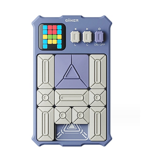 Timubikegiiker Gioco di Puzzle Super Slide Più di 500 Sfide Aggiornate Puzzle di Brain Teaser Educativi Giocattoli Stem da Viaggio Regali di Compleanno F Regalo di Natale