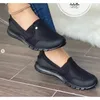 Large 2025 New Women Brand Summer Mesh Feet Cover Fashion Casual Women's One Step Lazy Flat Shoes Casual Shoes