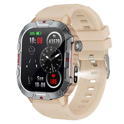 C40Pro Sport Smartwatches Flashlight Ultra Large Screen Voice Assistant Music Control Smart Watch Custom Dial Wrist Watches