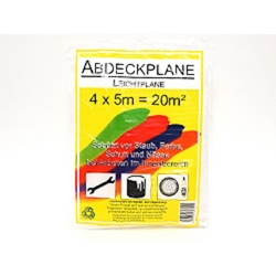 Vielzweckplane/Abdeckfolie 4 x 5 m, 20 m² 6 my dicke Image