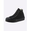 Sneaker HEINE, Damen, Gr. 36, schwarz, Textil, modisch, Schuhe